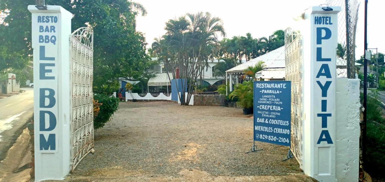 Le Bdm Playita Hotel Las Galeras Exterior foto