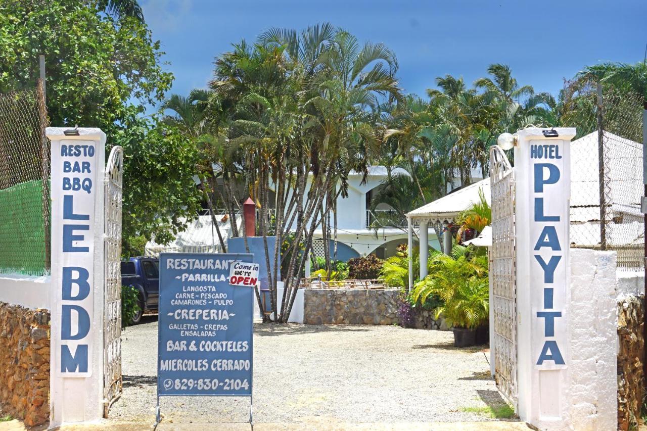 Le Bdm Playita Hotel Las Galeras Exterior foto